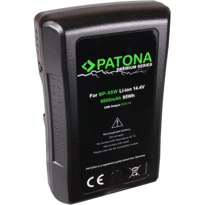 Patona 01265 Batteria per Fotocamera - Lithium-Ion 6600mAh Patona 01265 Batteria per Fotocamera - Lithium-Ion 6600mAh