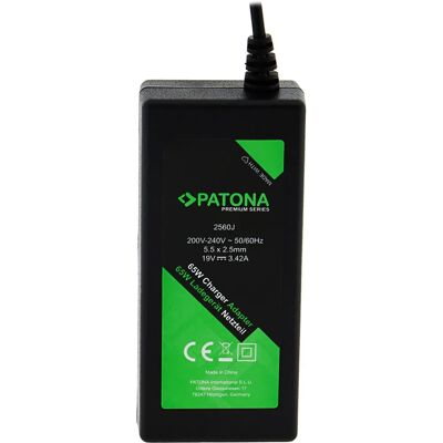 Caricabatterie PATONA - 19V 3,42A - Nero - Caricabatterie Caricabatterie PATONA - 19V 3,42A - Nero - Caricabatterie