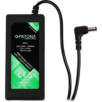 Caricabatterie Patona 19V 65W - Alta sicurezza e compatibilità Caricabatterie Patona 19V 65W - Alta sicurezza e compatibilità