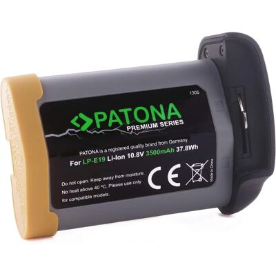 Batteria Patona Canon LP-E19 - Potenza Professionale Batteria Patona Canon LP-E19 - Potenza Professionale