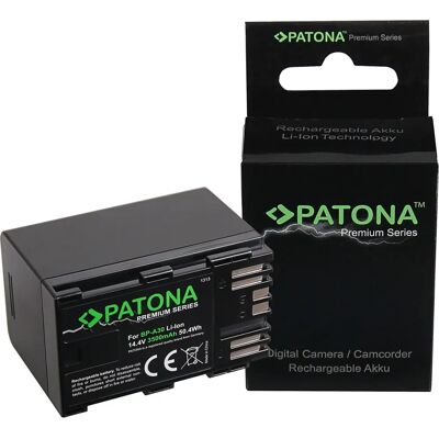 Batteria PATONA Canon BP-A30 - Professionale Li-ion 3500mAh Batteria PATONA Canon BP-A30 - Professionale Li-ion 3500mAh
