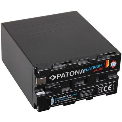 Batteria Patona Platinum Sony NP-F970 - Resistente al calore 10000mAh Batteria Patona Platinum Sony NP-F970 - Resistente al calore 10000mAh