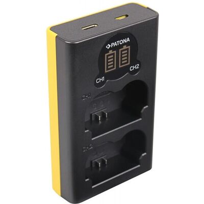 Carregador duplo Patona NP-W235 - Acessórios para câmera Carregador duplo Patona NP-W235 - Acessórios para câmera