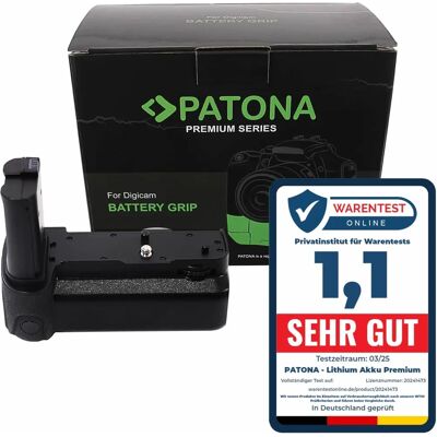 Patona Ergonomischer Batteriegriff MB-N10 für Nikon Z5 Z6 Z7 - Batteriegriff Patona Ergonomischer Batteriegriff MB-N10 für Nikon Z5 Z6 Z7 - Batteriegriff