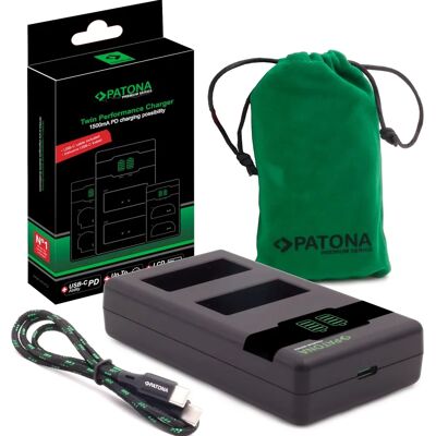 Carregador de Câmera Patona Premium Twin Performance - Fuji NP-W126 Carregador de Câmera Patona Premium Twin Performance - Fuji NP-W126