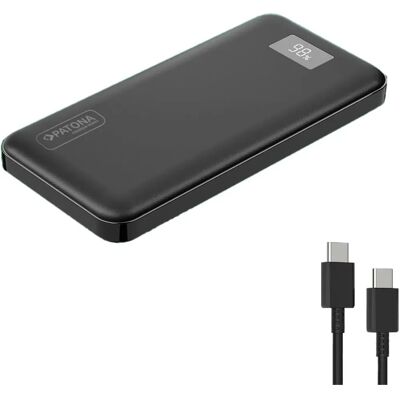 Patona Powerbank Stark 3.0 - Powerbank - 10 000mAh - Publicité Patona Powerbank Stark 3.0 - Powerbank - 10 000mAh - Publicité
