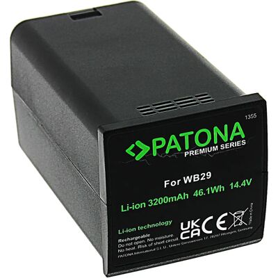 Bateria de Câmera PATONA 3200mAh Li-Ion Bateria de Câmera PATONA 3200mAh Li-Ion