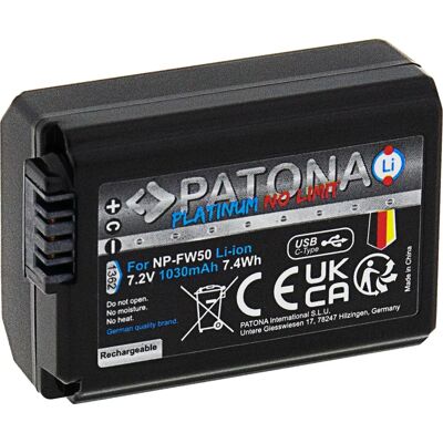 PATONA 1362 Kameraakku - Lithium-Ion 1030mAh PATONA 1362 Kameraakku - Lithium-Ion 1030mAh