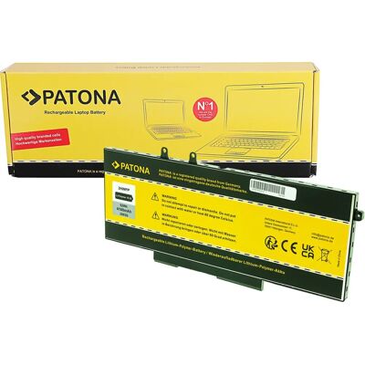 Patona 2903 Laptop-Akku - 4100 mAh, Schwarz-Gelb Patona 2903 Laptop-Akku - 4100 mAh, Schwarz-Gelb