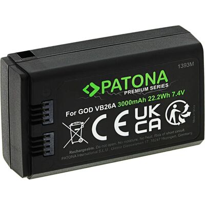 PATONA V850III V1 Kamera-Akku - Lithium-Ion 3000mAh PATONA V850III V1 Kamera-Akku - Lithium-Ion 3000mAh