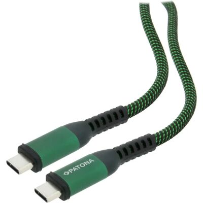 Patona PD100W USB-C zu USB-C Kabel - 50cm Patona PD100W USB-C zu USB-C Kabel - 50cm