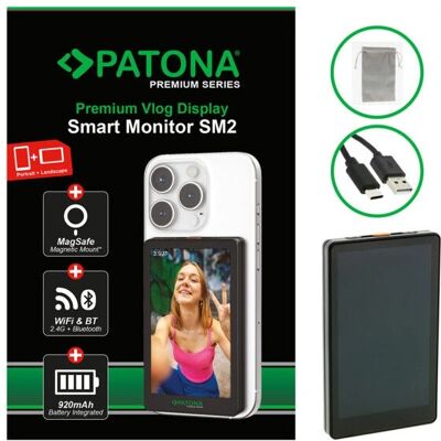 PATONA SM2 Moniteur intelligent - Écran tactile portable 10,1 cm - Publicité PATONA SM2 Moniteur intelligent - Écran tactile portable 10,1 cm - Publicité
