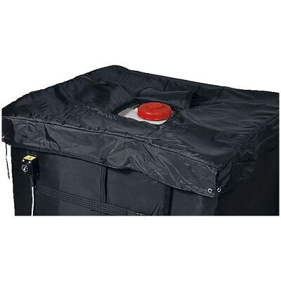Cubierta aislante IBC Kaiserkraft - 1000L Nailon Negro IP40 Cubierta aislante IBC Kaiserkraft - 1000L Nailon Negro IP40