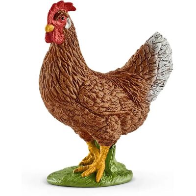 Schleich Farm World Høne Lekefigur - Barneleke, Flerfarget, 3-8 År Schleich Farm World Høne Lekefigur - Barneleke, Flerfarget, 3-8 År