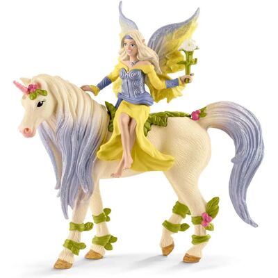 Schleich Bayala Fe Sera med Blomster Enhjørning Leketøyfigur - Barneleketøy Schleich Bayala Fe Sera med Blomster Enhjørning Leketøyfigur - Barneleketøy