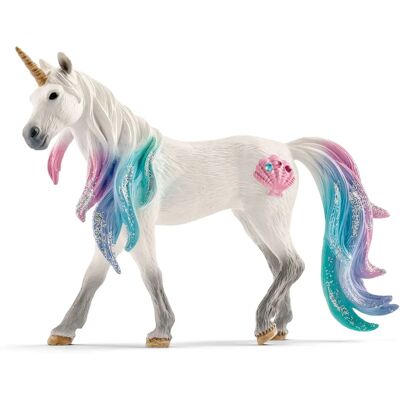 Schleich Bayala Unicórnio Marinho - Brinquedo Infantil Schleich Bayala Unicórnio Marinho - Brinquedo Infantil