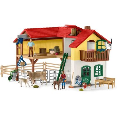 Schleich Farmhouse with Animals - Toy Playset Schleich Farmhouse with Animals - Toy Playset
