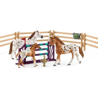 Schleich Horse Club Lisas Turneringsträning - Lekset Schleich Horse Club Lisas Turneringsträning - Lekset