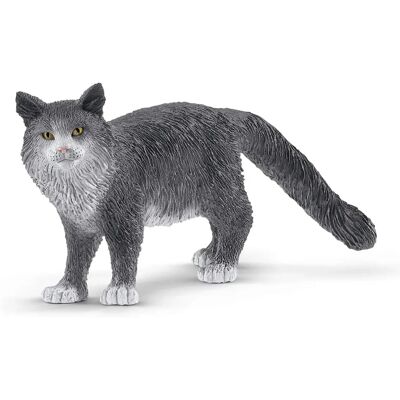 Figura de Brinquedo Gato Maine Coon de Schleich - Mundo da Fazenda Figura de Brinquedo Gato Maine Coon de Schleich - Mundo da Fazenda