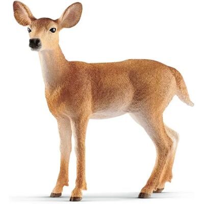 Figurina de cerb cu coadă albă Schleich - Jucărie pentru copii Figurina de cerb cu coadă albă Schleich - Jucărie pentru copii