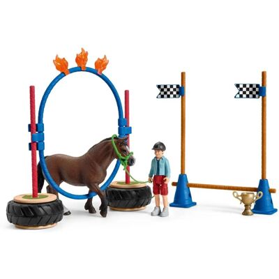 Schleich Corsa di Agilità Pony - Set di Gioco Schleich Corsa di Agilità Pony - Set di Gioco