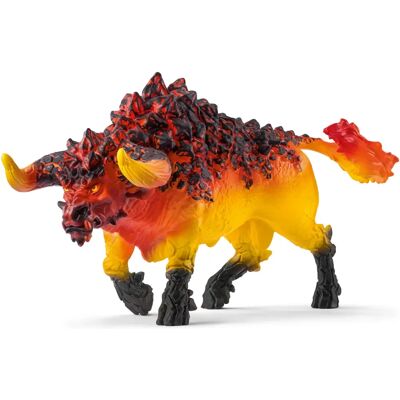 Schleich Taureau de Feu - Figurine d'Action - Design Réaliste Schleich Taureau de Feu - Figurine d'Action - Design Réaliste
