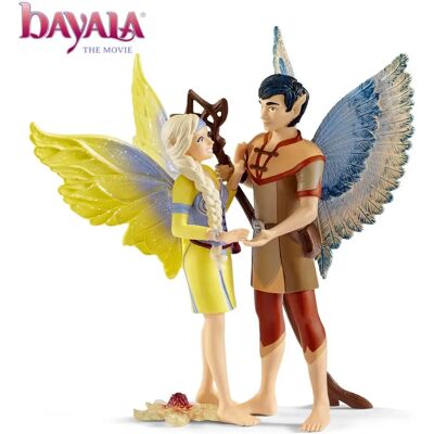 Figurines d'Elfes Schleich Sera et Jaro - Ensemble de Jeu Bayala - Publicité Figurines d'Elfes Schleich Sera et Jaro - Ensemble de Jeu Bayala - Publicité