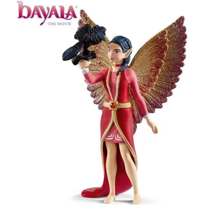 Schleich Nuray Modelo - Fada das sombras com corvo - Conjunto de figuras Schleich Nuray Modelo - Fada das sombras com corvo - Conjunto de figuras