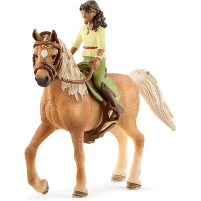 Schleich Sarah & Mystery Hestefigur - Horse Club Legetøj Schleich Sarah & Mystery Hestefigur - Horse Club Legetøj