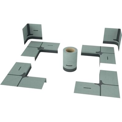 Kaldewei Kit de sellado para ducha - Impermeable, Fácil de instalar, Cuadrado Kaldewei Kit de sellado para ducha - Impermeable, Fácil de instalar, Cuadrado