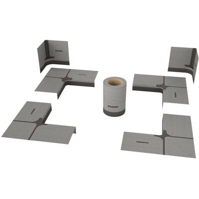 Set di tenuta Kaldewei - 5m, pentagono, a filo pavimento Set di tenuta Kaldewei - 5m, pentagono, a filo pavimento