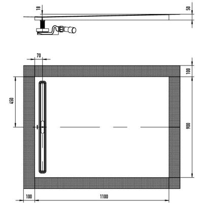 Kaldewei Nexsys Modell 2616 - Rechteckige Duschfläche Kaldewei Nexsys Modell 2616 - Rechteckige Duschfläche