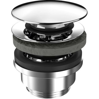 Kaldewei Ventil 3915 - Push-to-Open, Chrom, Waschbecken Überlauf Kaldewei Ventil 3915 - Push-to-Open, Chrom, Waschbecken Überlauf