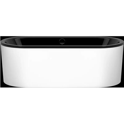 Kaldewei Classic Duo Oval Bañera - Independiente, 180x80x42 cm, Negro Kaldewei Classic Duo Oval Bañera - Independiente, 180x80x42 cm, Negro