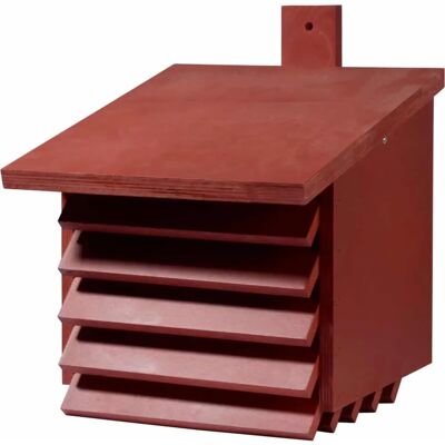 Dobar Hotel Insetti Rosso Scuro - Florfliegenkasten Dobar Hotel Insetti Rosso Scuro - Florfliegenkasten