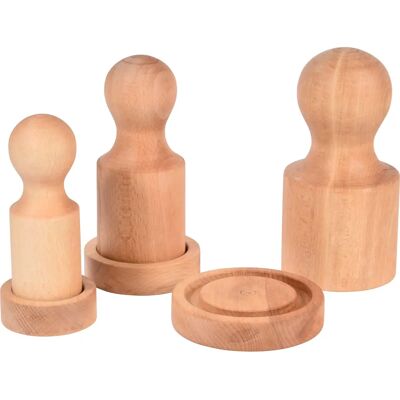 Macetas de Semillas de Madera de Haya - 3 Tamaños - Jardinería Ecológica Macetas de Semillas de Madera de Haya - 3 Tamaños - Jardinería Ecológica
