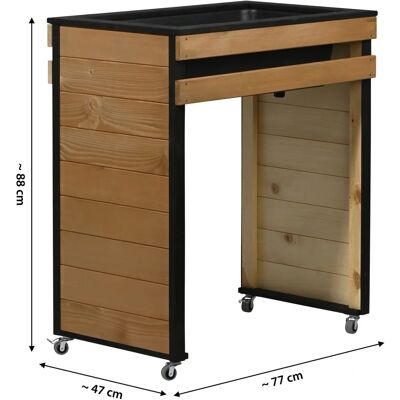 Tchibo Modell Hochbeet - Großer Holzgarten Tchibo Modell Hochbeet - Großer Holzgarten
