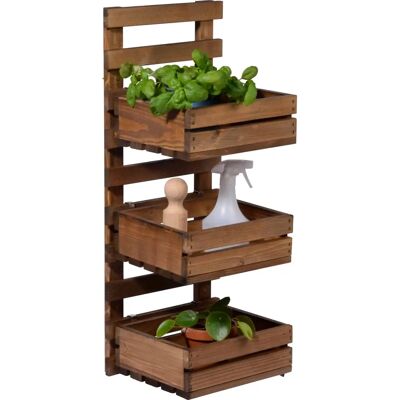 Dobar 58388FSCE Vaso da Parete in Legno di Pino - Planter Dobar 58388FSCE Vaso da Parete in Legno di Pino - Planter