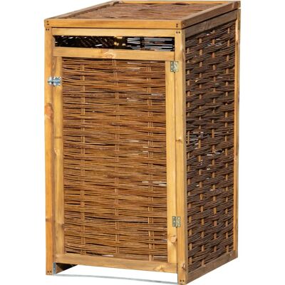 Dobar Aufbewahrungsbox - Weide Kiefer 240L Wetterfest Garten - Kissenbox Dobar Aufbewahrungsbox - Weide Kiefer 240L Wetterfest Garten - Kissenbox