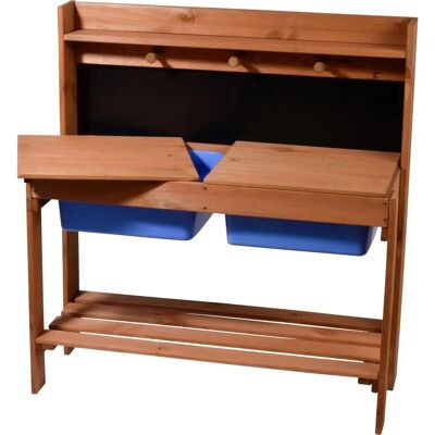Dobar Buiten Kinderspeelkeuken - 3+ - Donkerbruin - Spel & Kook Dobar Buiten Kinderspeelkeuken - 3+ - Donkerbruin - Spel & Kook