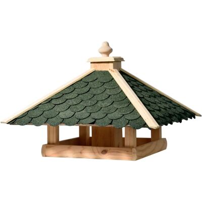DOBAR Vogelhaus - 54x54x38cm - Grün - Außen Vogelhaus DOBAR Vogelhaus - 54x54x38cm - Grün - Außen Vogelhaus
