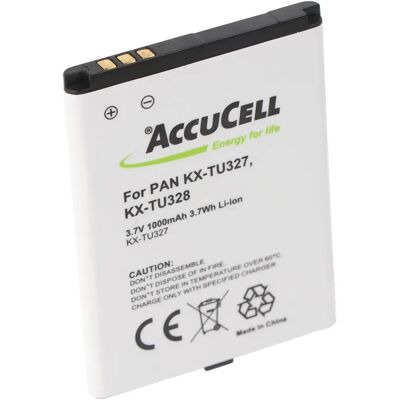 AccuCell Panasonic KX-TU327 Akku - 3,7V 1000mAh AccuCell Panasonic KX-TU327 Akku - 3,7V 1000mAh