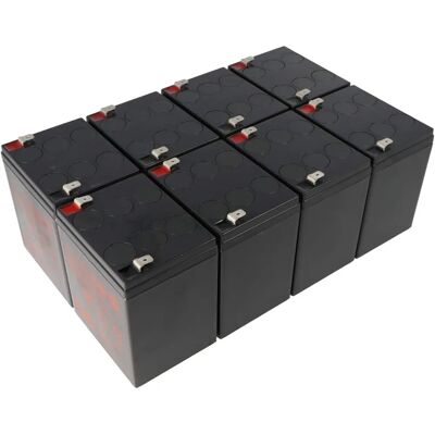 Kung Long APC RBC43 Batterieset - 8x 12V AGM Bleibatterien Kung Long APC RBC43 Batterieset - 8x 12V AGM Bleibatterien
