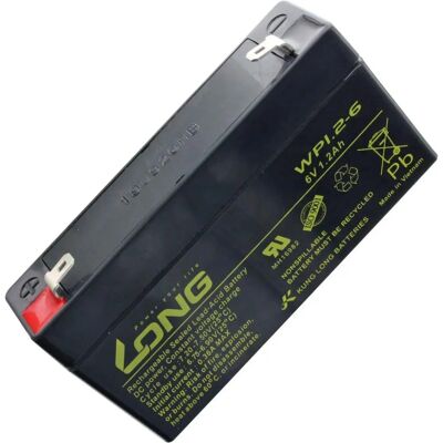 Kung Long - WP1.2-6 - 6V - 1.2Ah - Blei-Säure-Batterie Kung Long - WP1.2-6 - 6V - 1.2Ah - Blei-Säure-Batterie
