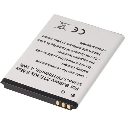 AccuCell ZTE Kis II Max Akku - 1100mAh Li-Ion AccuCell ZTE Kis II Max Akku - 1100mAh Li-Ion
