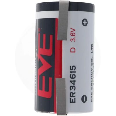 Eve Lithium Thionylchloride Batterij ER34615 - D - 19000mAh - Niet oplaadbaar Eve Lithium Thionylchloride Batterij ER34615 - D - 19000mAh - Niet oplaadbaar