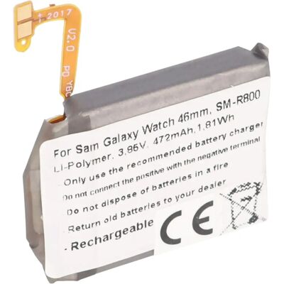 Accucell Lithiumbatterij voor Samsung Galaxy Watch 46mm - Smartwatch Accu Accucell Lithiumbatterij voor Samsung Galaxy Watch 46mm - Smartwatch Accu