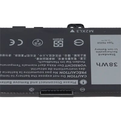 AccuCell - Dell Inspiron 13 7000 7373 - 3333mAh - Batterij AccuCell - Dell Inspiron 13 7000 7373 - 3333mAh - Batterij