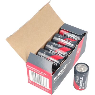 Duracell Procell Intense Baby C - 10x LR14 Batterien für Hochverbrauchsgeräte Duracell Procell Intense Baby C - 10x LR14 Batterien für Hochverbrauchsgeräte