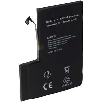 AccuCell - iPhone 12 Pro Max Battery A2466 - 3687mAh - Batterij AccuCell - iPhone 12 Pro Max Battery A2466 - 3687mAh - Batterij